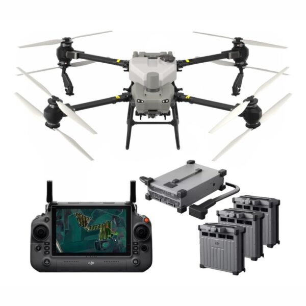 Pulverizador Inteligente Drone Dji Combo Agras T25+baterias Cor Cinza