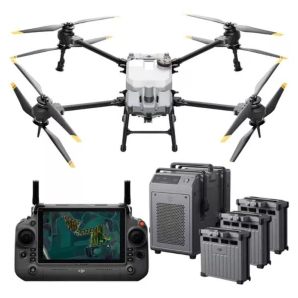 Pulverizador Inteligente Drone Dji Combo Agras T40+baterias Cor Cinza